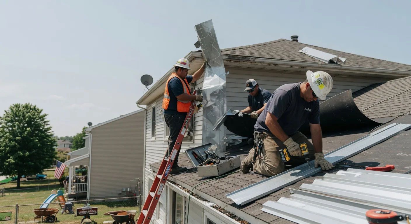 Storm Damage Metal Roof Repair in Laupahoehoe, HI